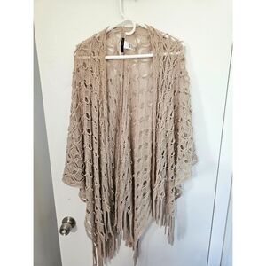 Boho style shawl